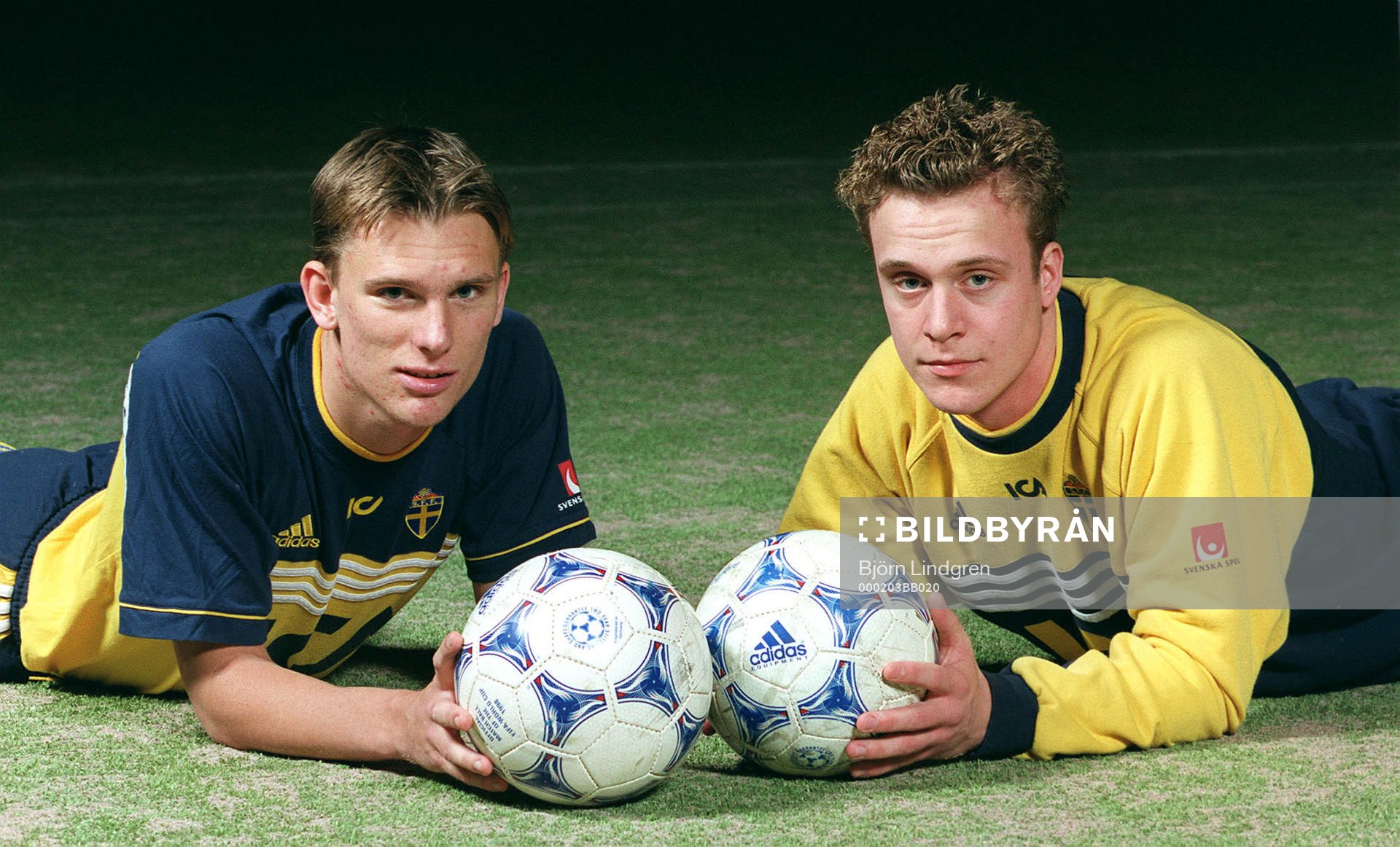 Marcus Lindberg och Marcus Ekenberg, Sverige U21