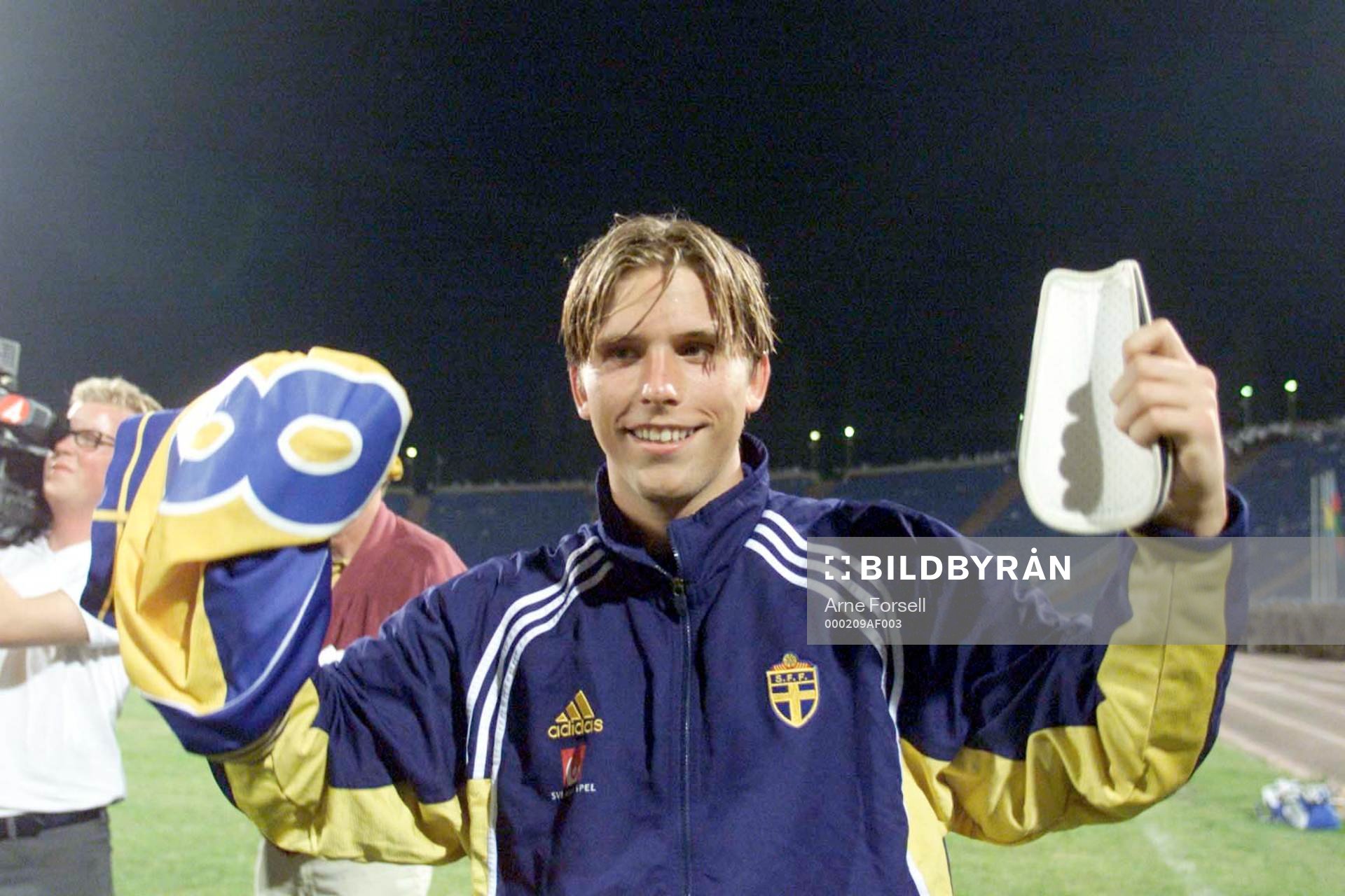 Anders Svensson, Sverige jubel