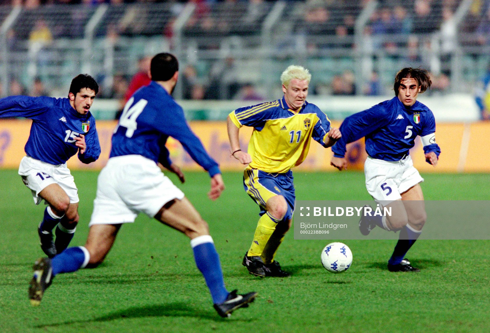 Jörgen Pettersson, Sverige, Gennaro Gattuso, Fabio