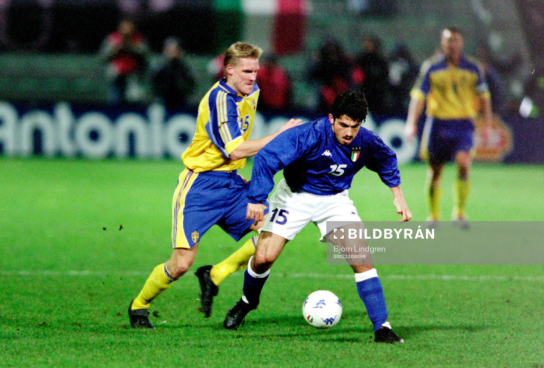 Johan Mjällby, Sverige, Gennaro Gattuso, Italien