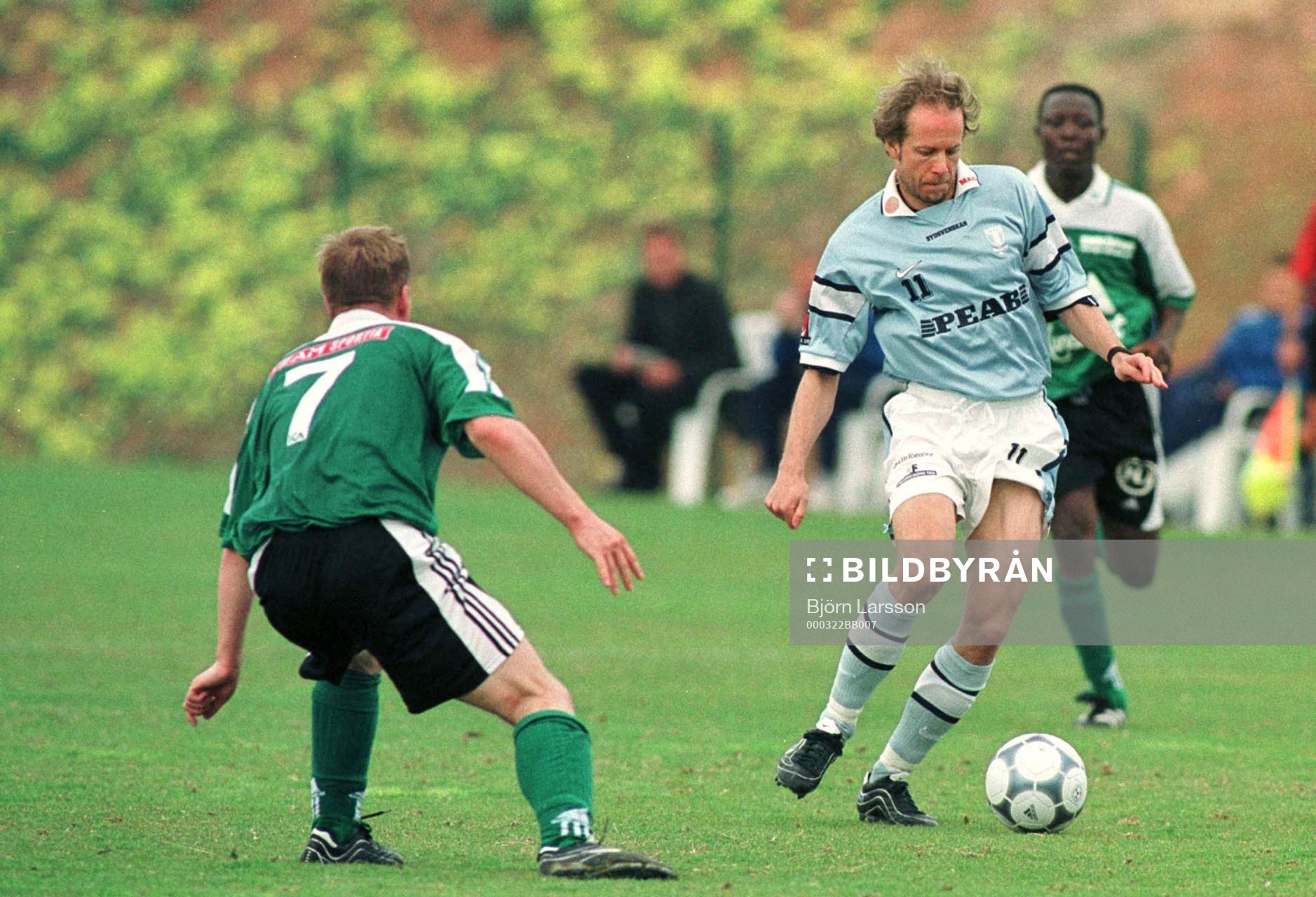 Malmö - Enköping. Niclas Kindvall, Malmö och Anders