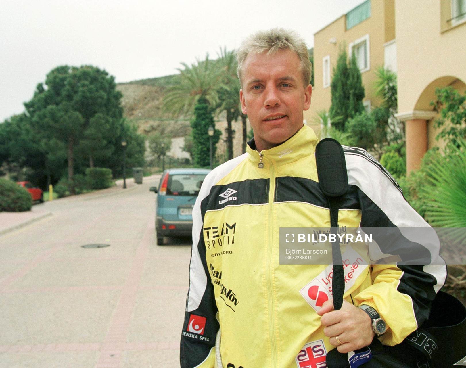 Hans Larsson, tränare Mjällby