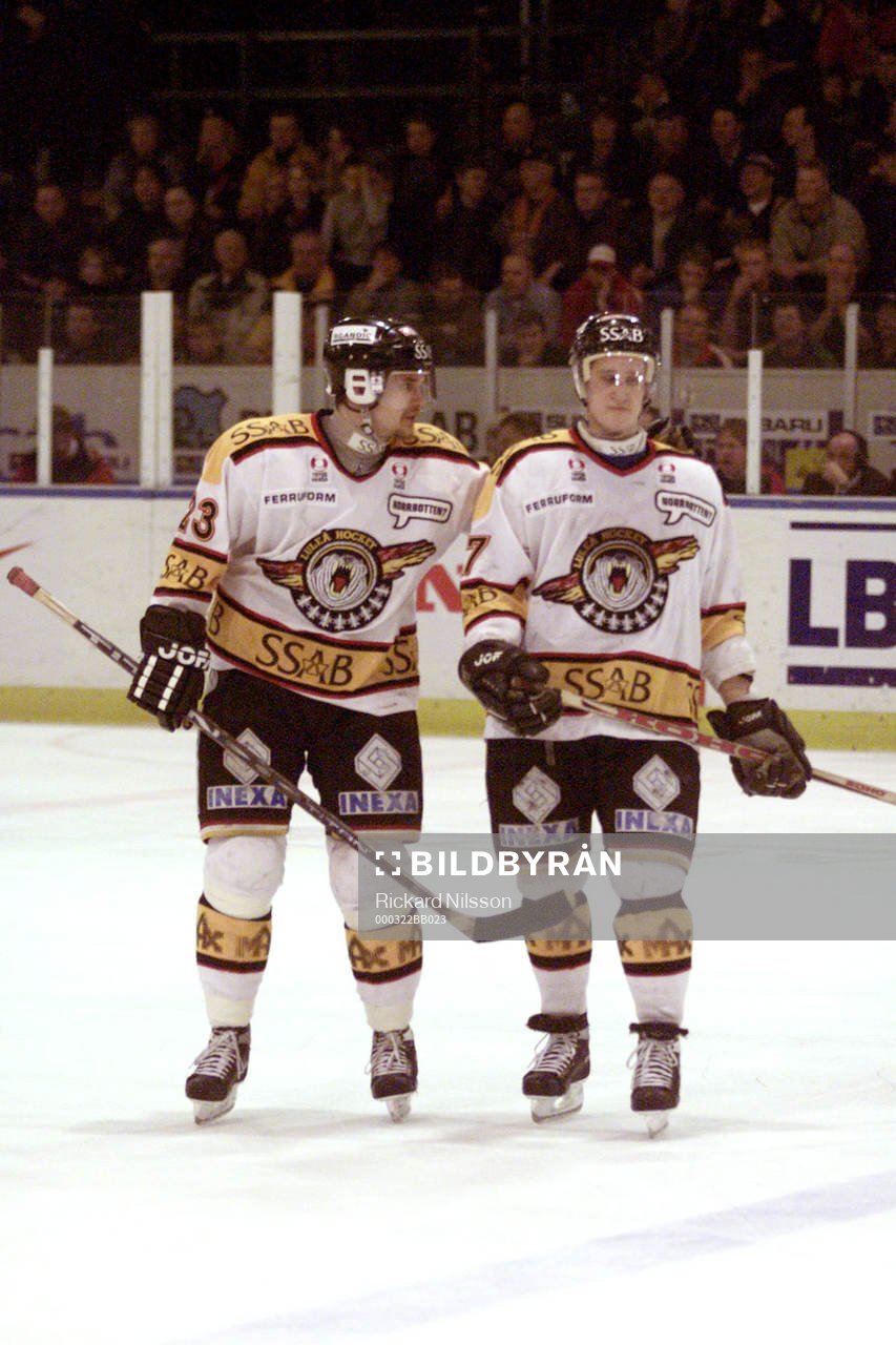 Osmo Soutokorva och Jonathan Hedström, Luleå