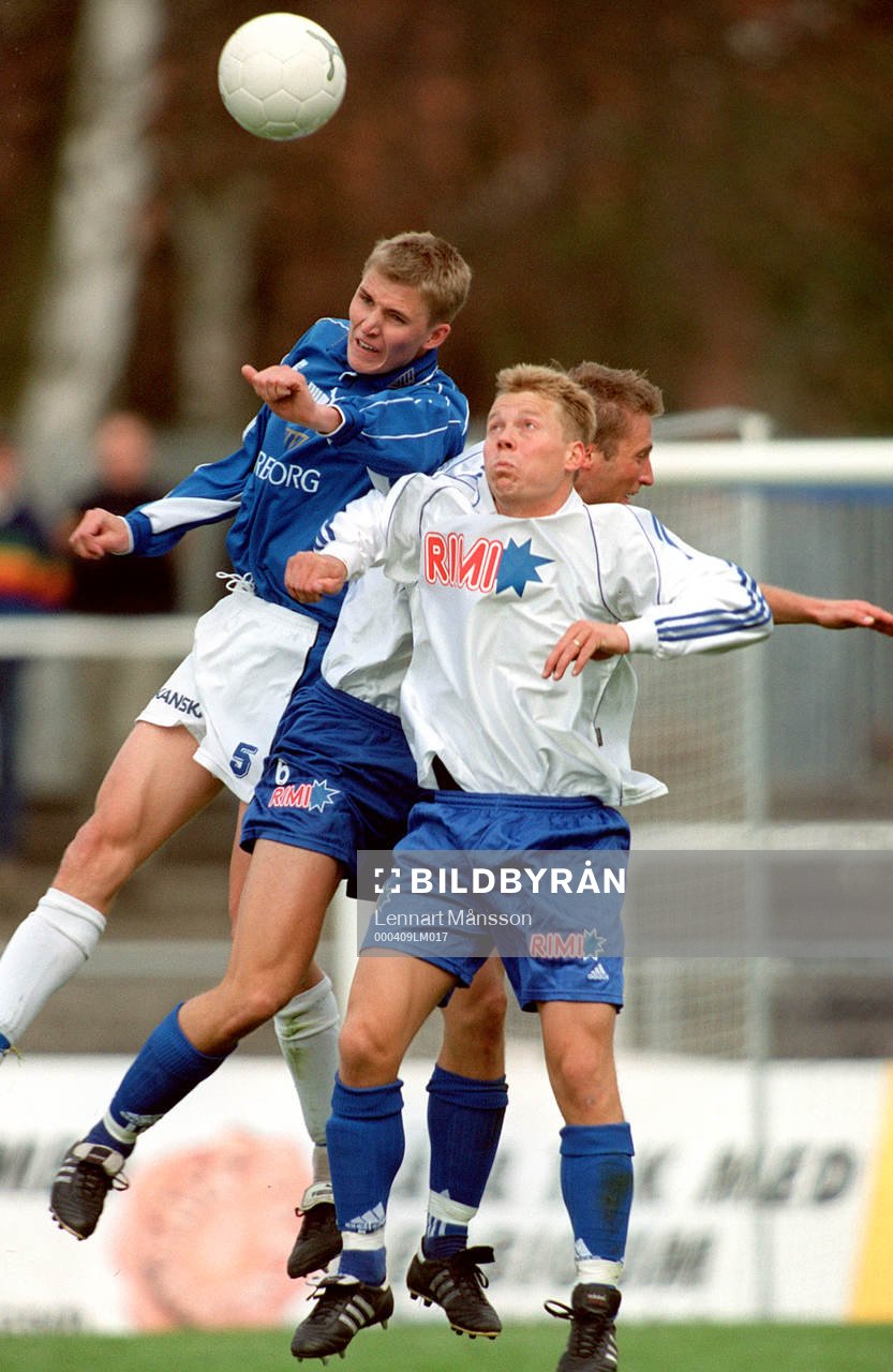 Peter Abelsson, Trelleborg och Robert Andersson, Halmstad