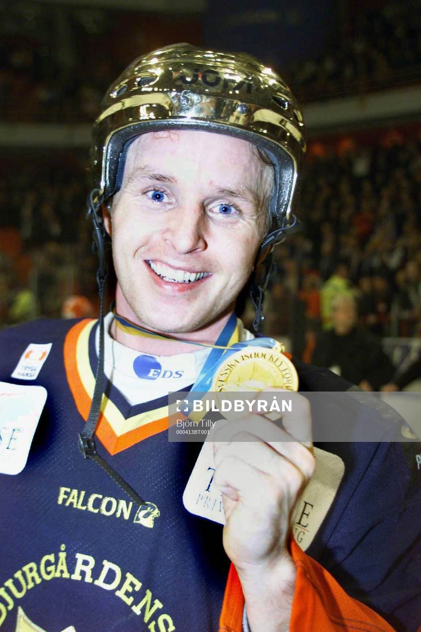 Matchen lirare Espen Knutsen, Djurgården jublar