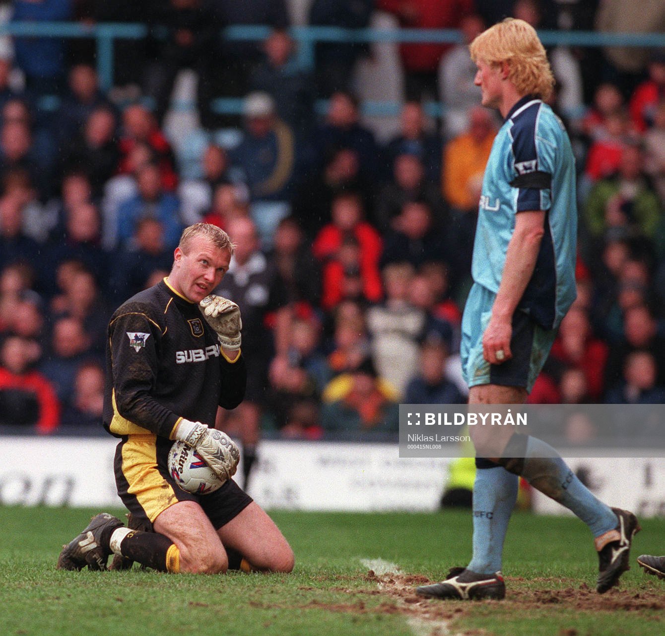 Magnus Hedman och Colin Hendry, Coventry