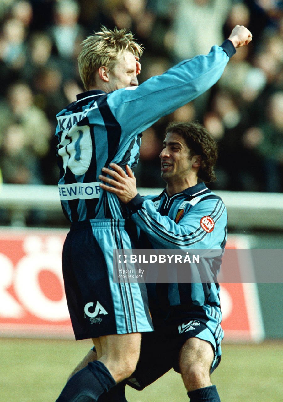 Andreas Johansson och Agbar Barsom, Djurgården