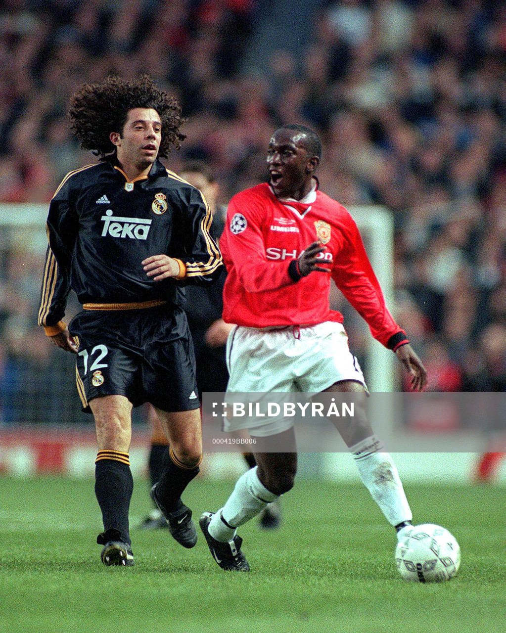 Fotboll, Champions League, Semifinal, Manchester United -