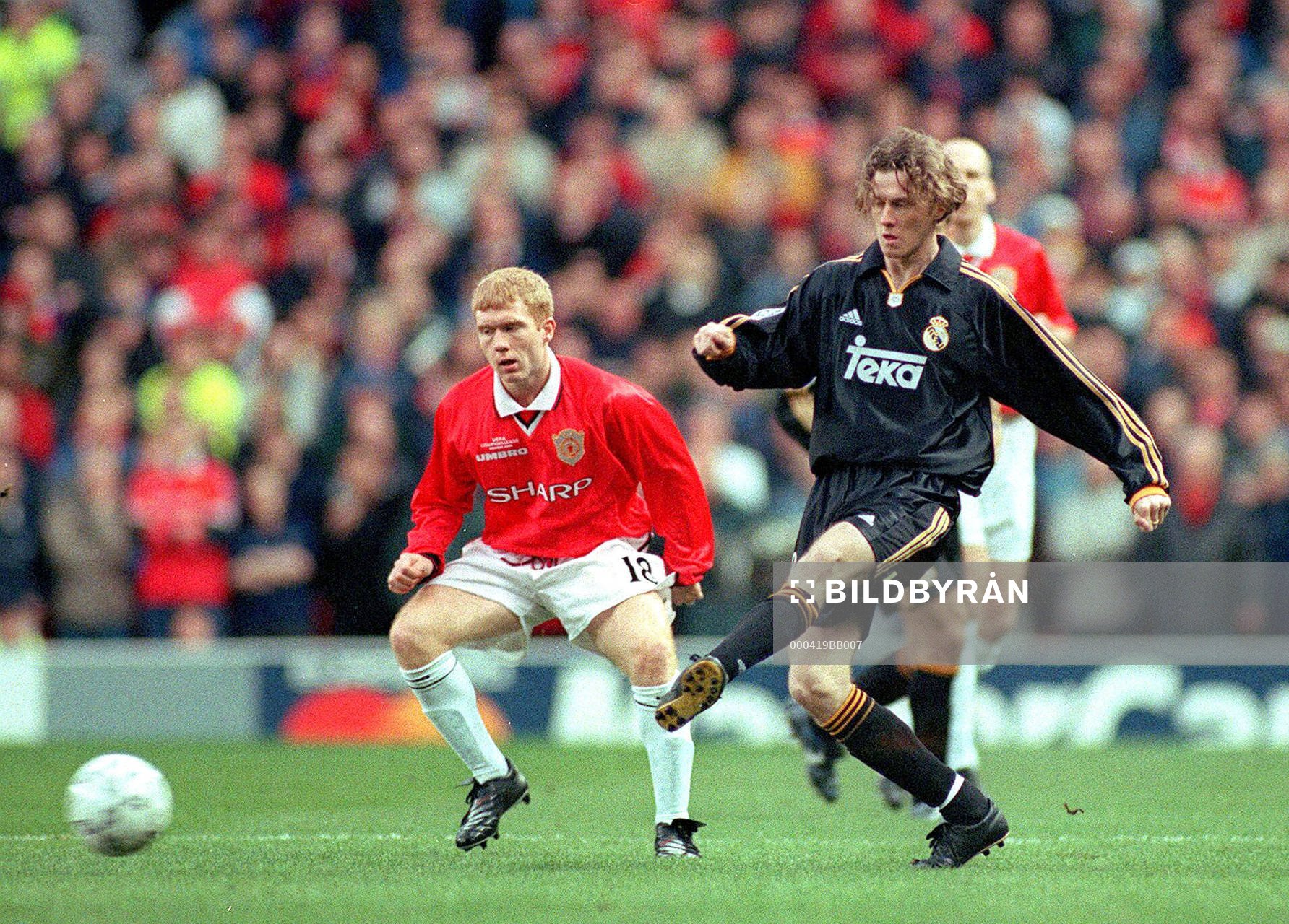  Steve McManaman, Real Madrid och Paul Scholes, Manchester 