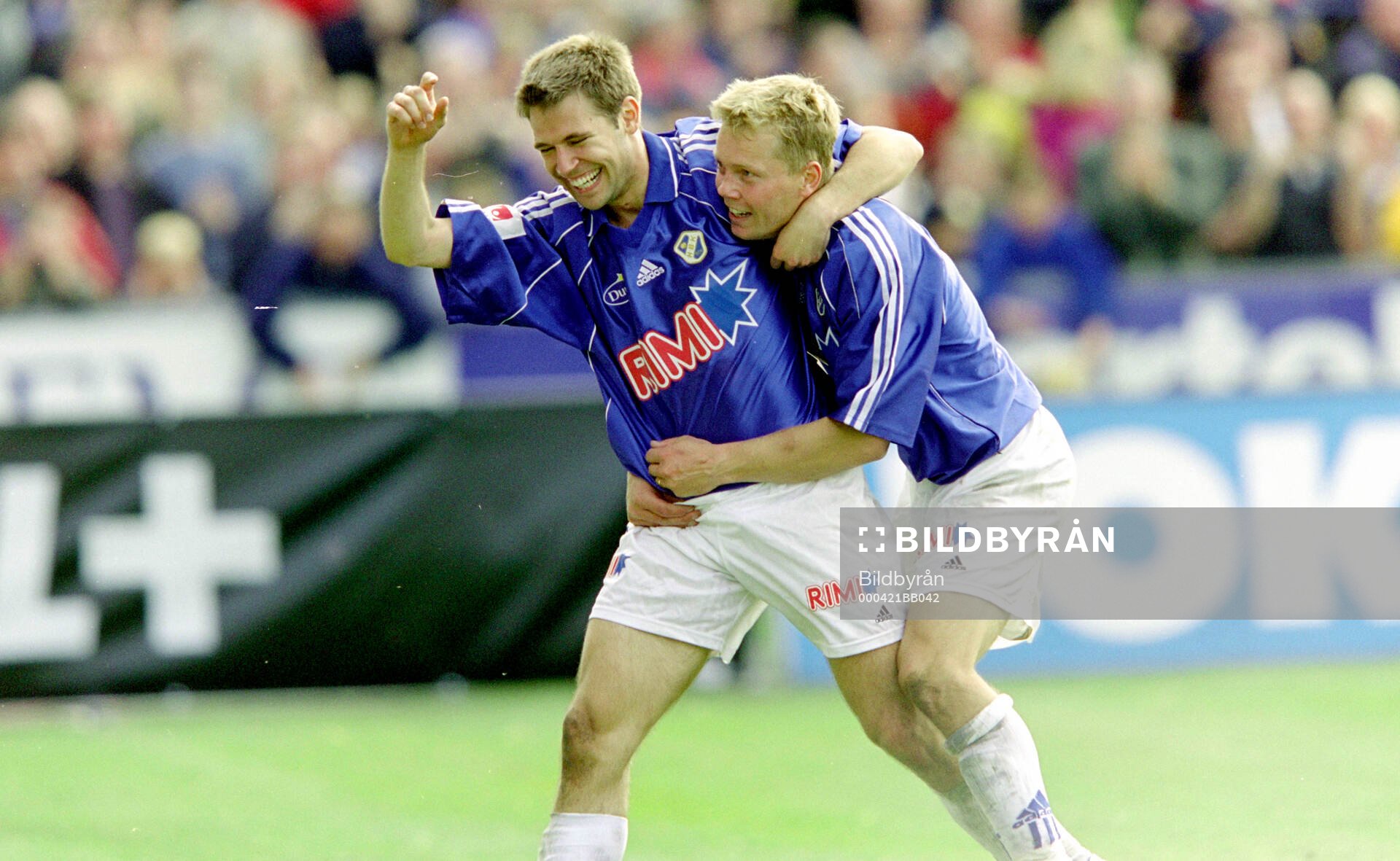 Halmstads Stefan Selakovic jublar