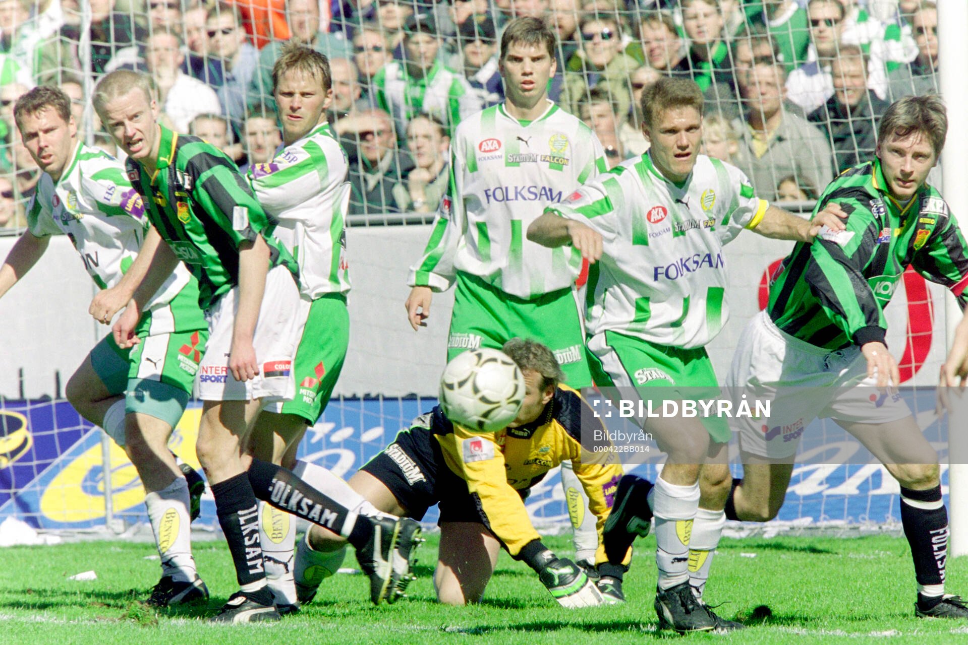 Gais Niclas Fredriksson och Thomas Hvenfeldt mot Hammarbys