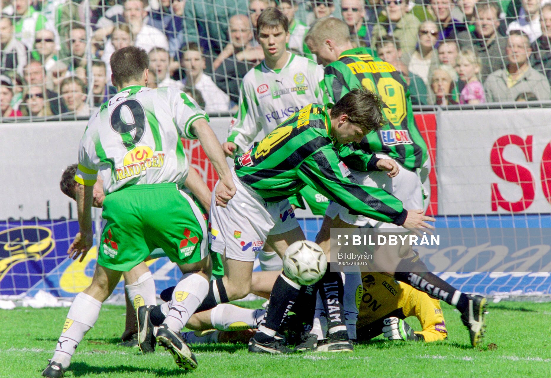 Gais Thomas Hvenfeldt och Niclas Fredriksson mot Hammarbys