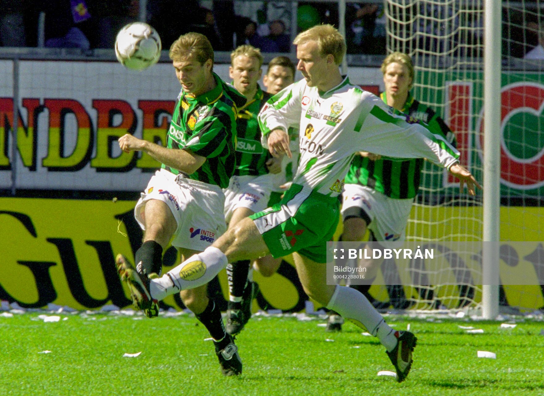 Gais Dag Magnusson mot Hammarbys Mikael Andersson