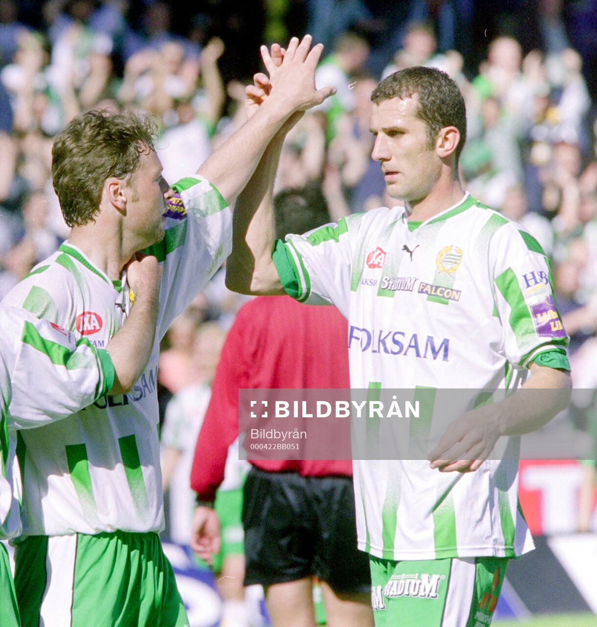 Hammarbys Andreas Bild och Dragan Vasiljevic