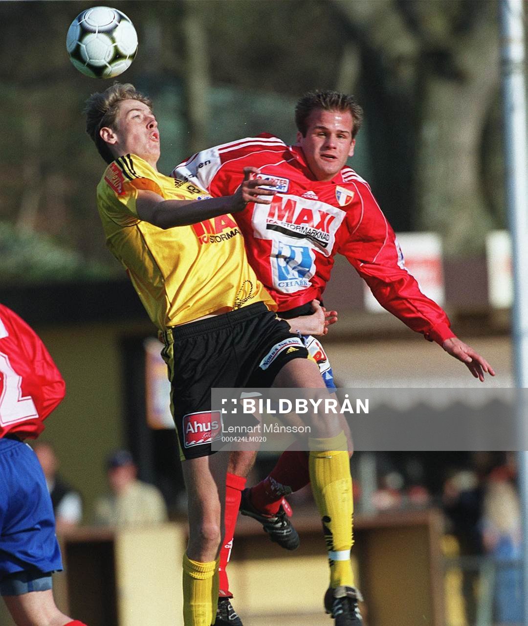 202 långe Peter Crouch, Hässleholm vinner en luftduell