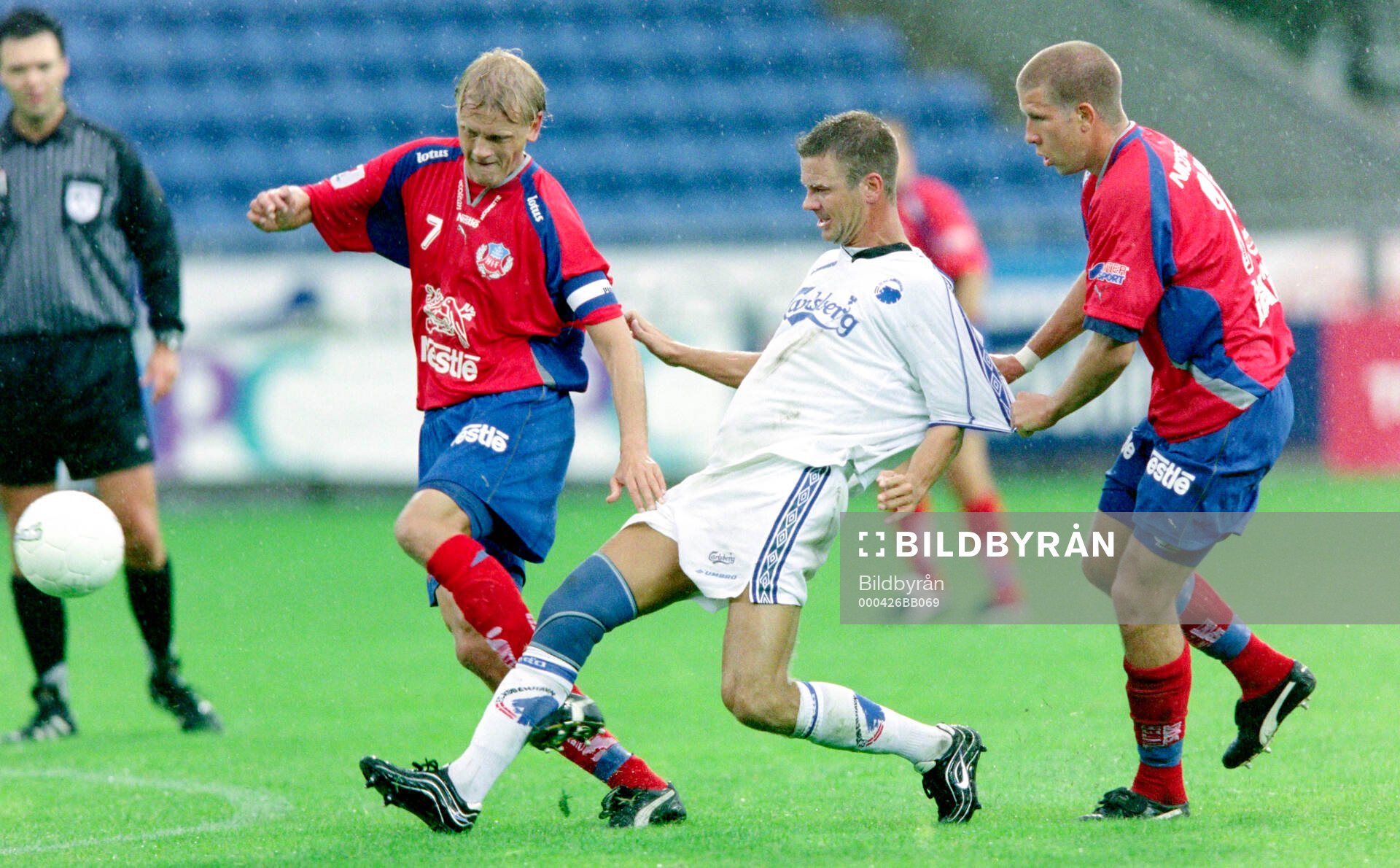 Helsingborgs Ulrik Jansson och Mattias Lindström