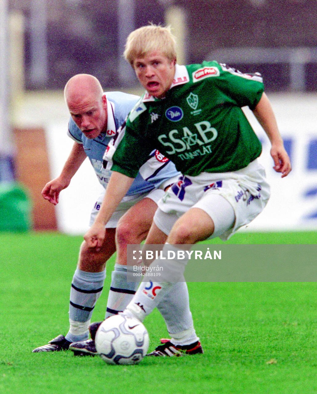 Malmös Olof Persson mot Brages Tomas Andersson