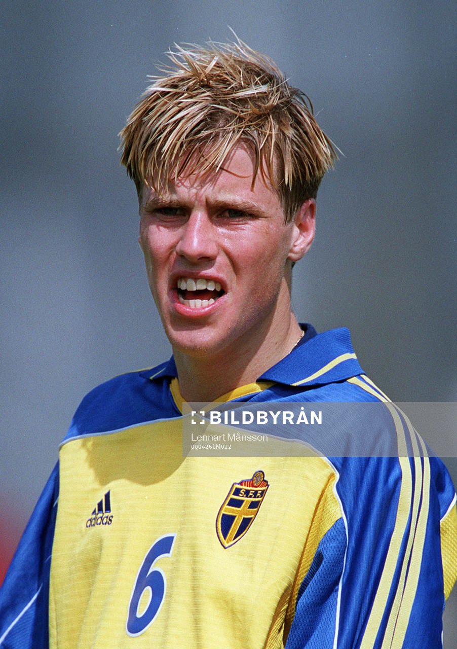 Danmark-Sverige 1-2  (U21) Pontus Farnerud, Sverige