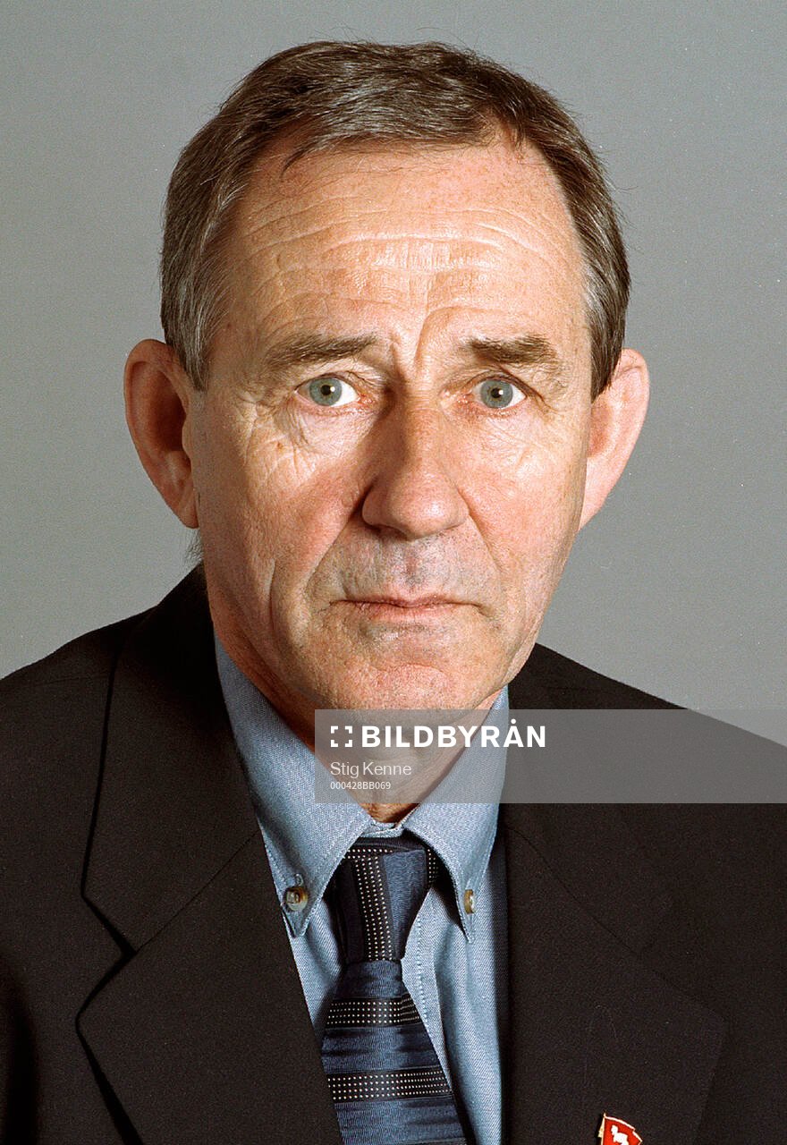 Doctor Lennart Hovelius of Sweden poses for a portrait