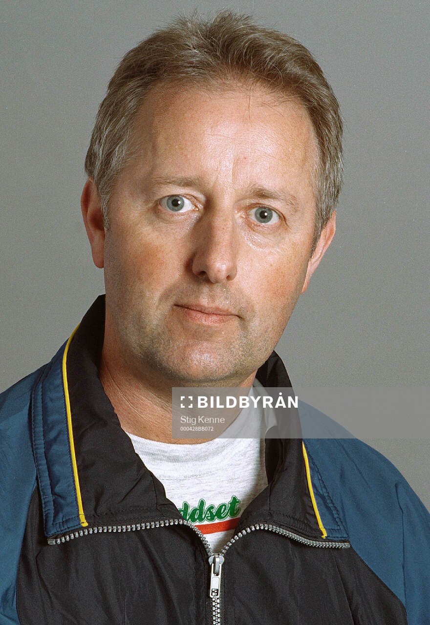 Masseur Peter Drugge of Sweden poses for a portrait
