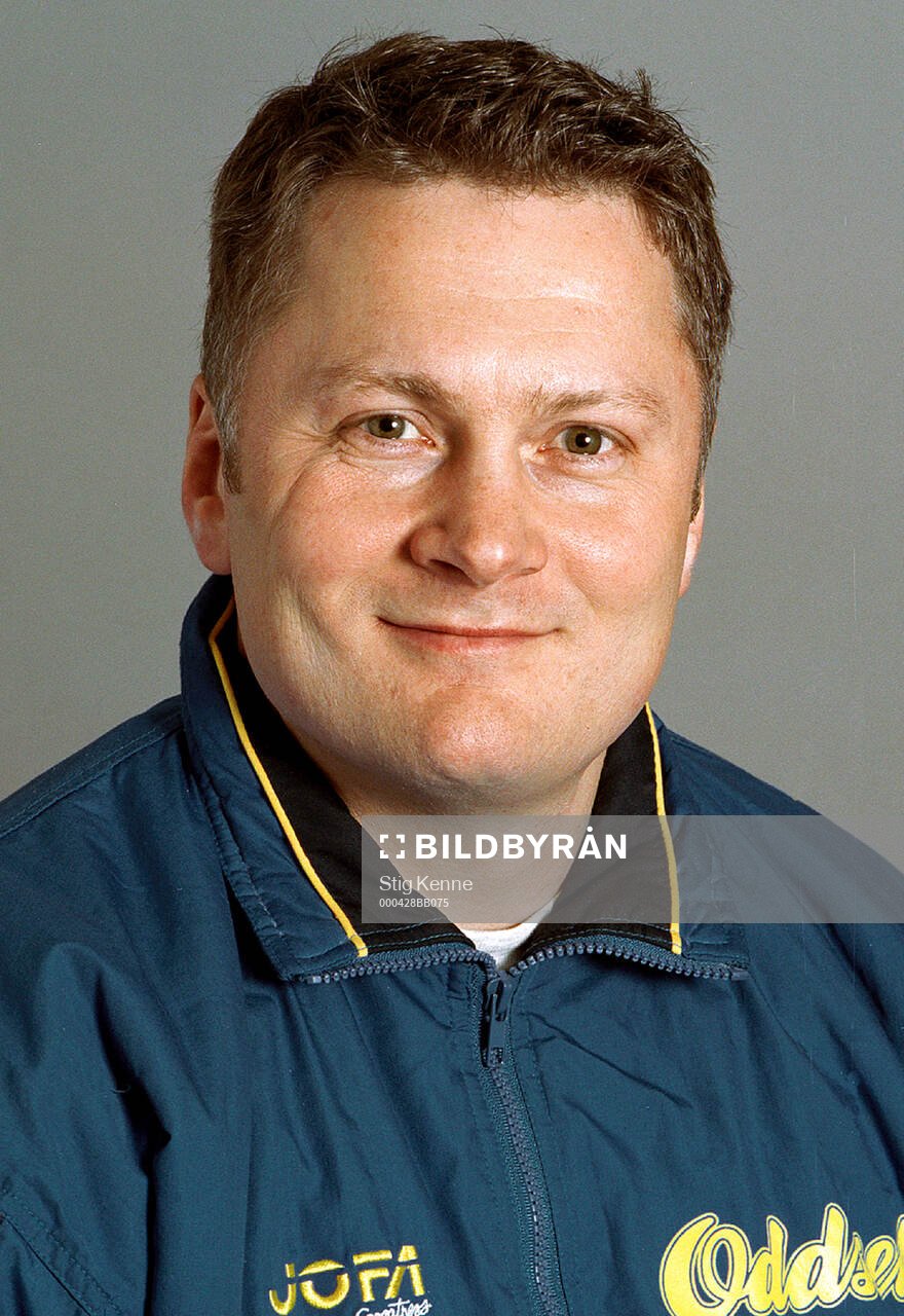 Assistant coach Stefan Lundh of Sweden poses for a portrait