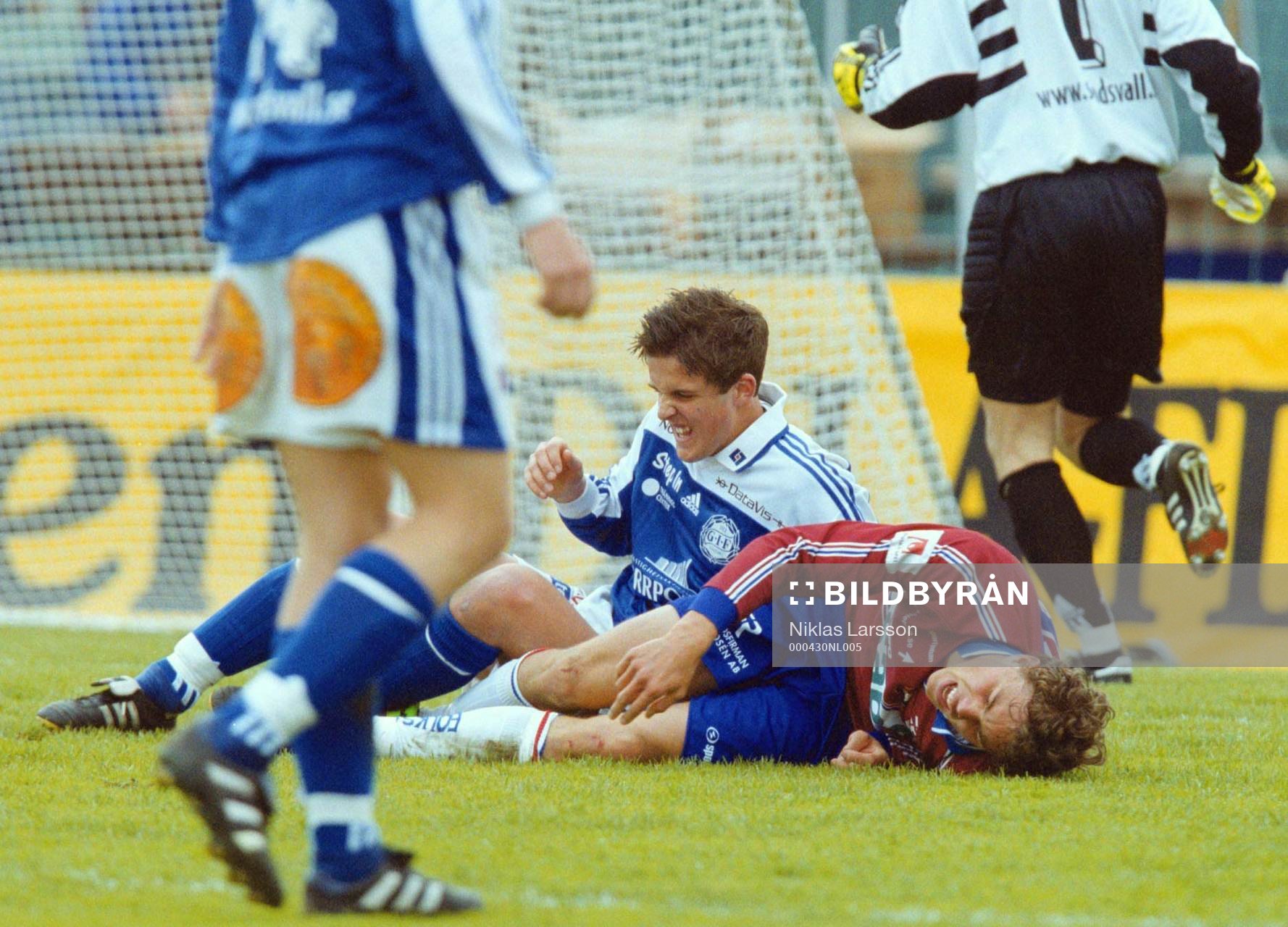 Per Nilsson och Johan Elmander