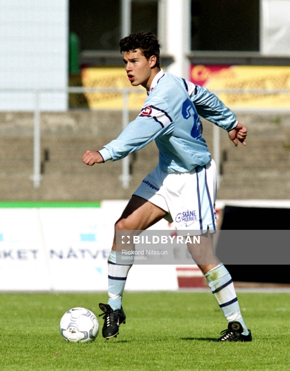Fotboll, Superettan, Malmö FF - Sylvia: Gudmundor Mete, Malmö FF.