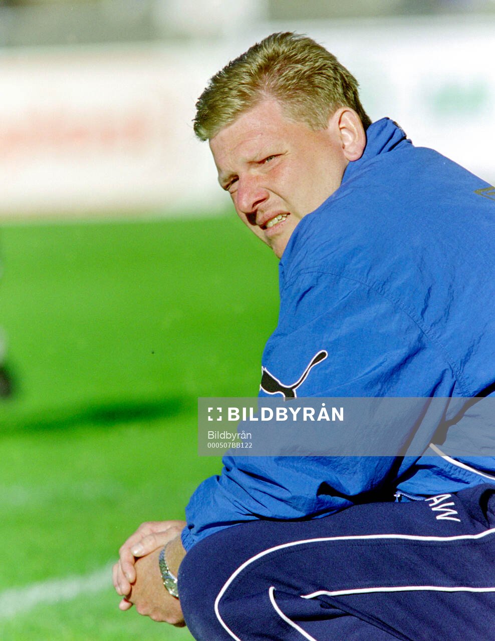 Trelleborgs tränare Alf Westerberg