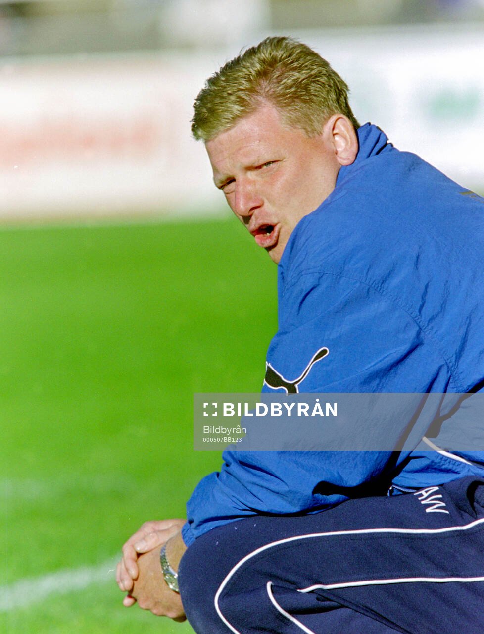 Trelleborgs tränare Alf Westerberg