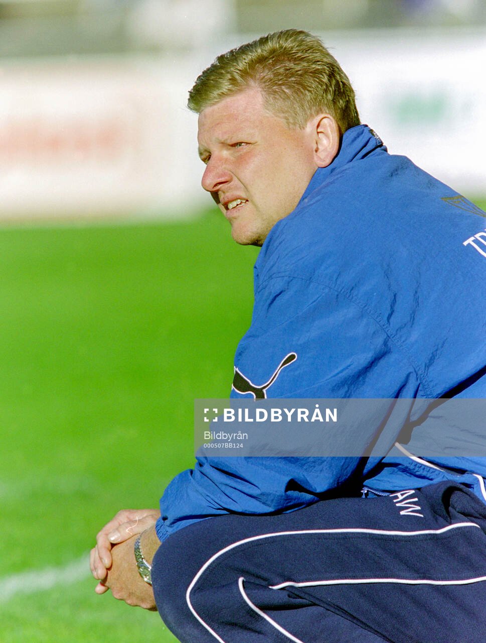 Trelleborgs tränare Alf Westerberg