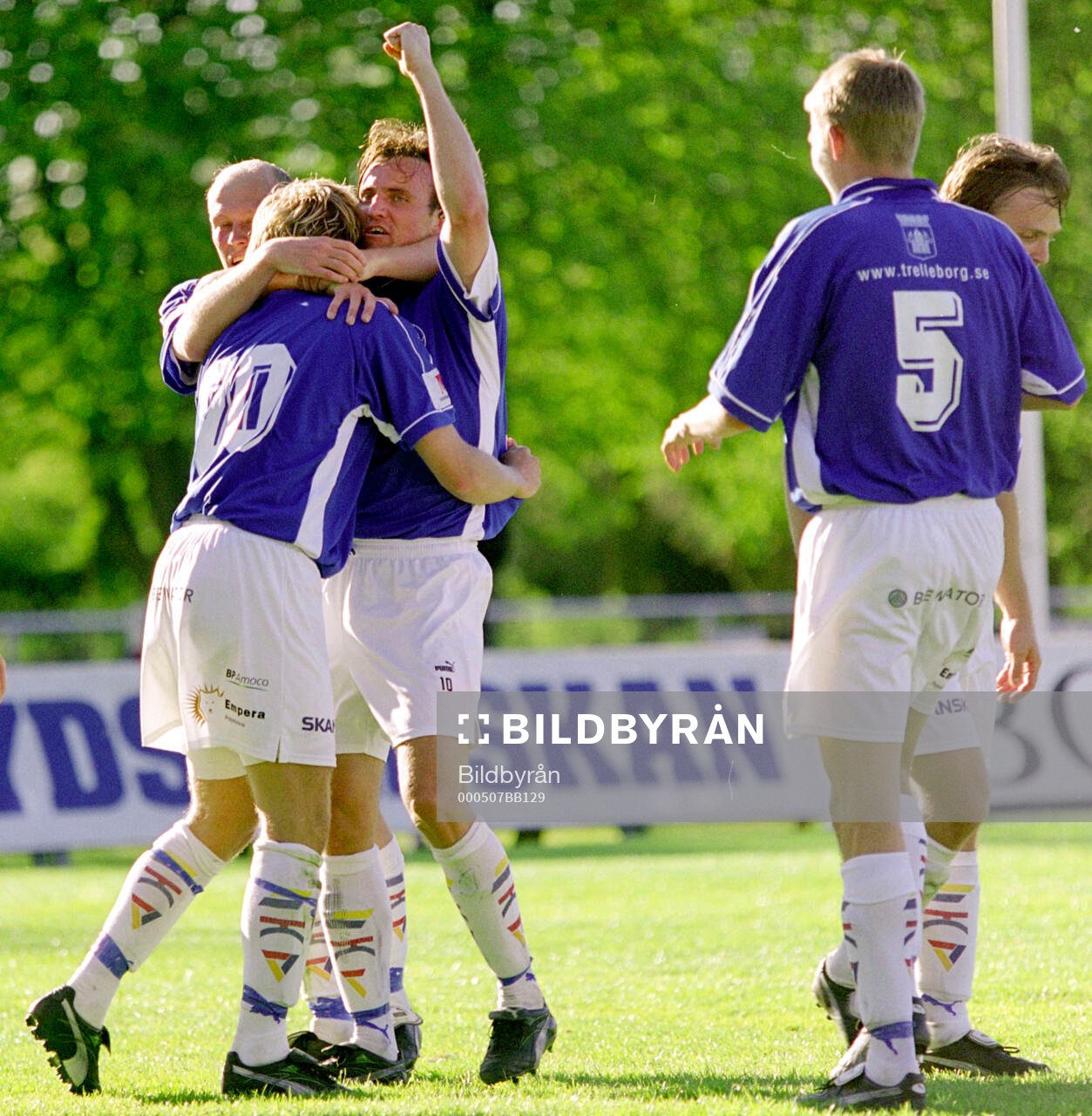 Trelleborgs Jonas Nilsson jublar