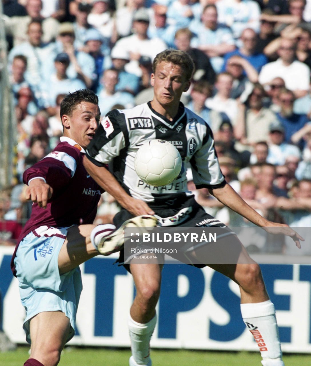 Zlatan Ibrahimovic, Malmö och Magnus Karlsson, Landskrona