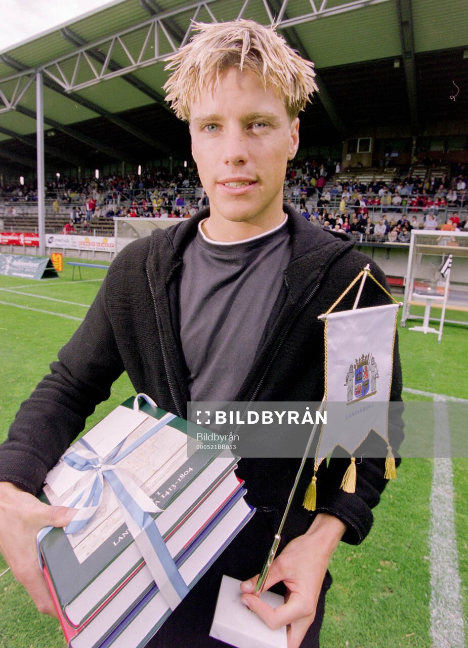 Landskronas före detta spelare Pontus Farnerud, som