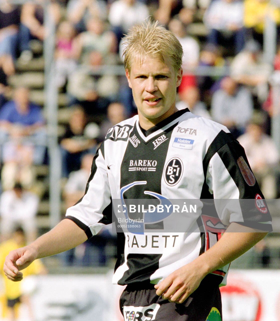 Landskronas målskytt Matthias Eklund