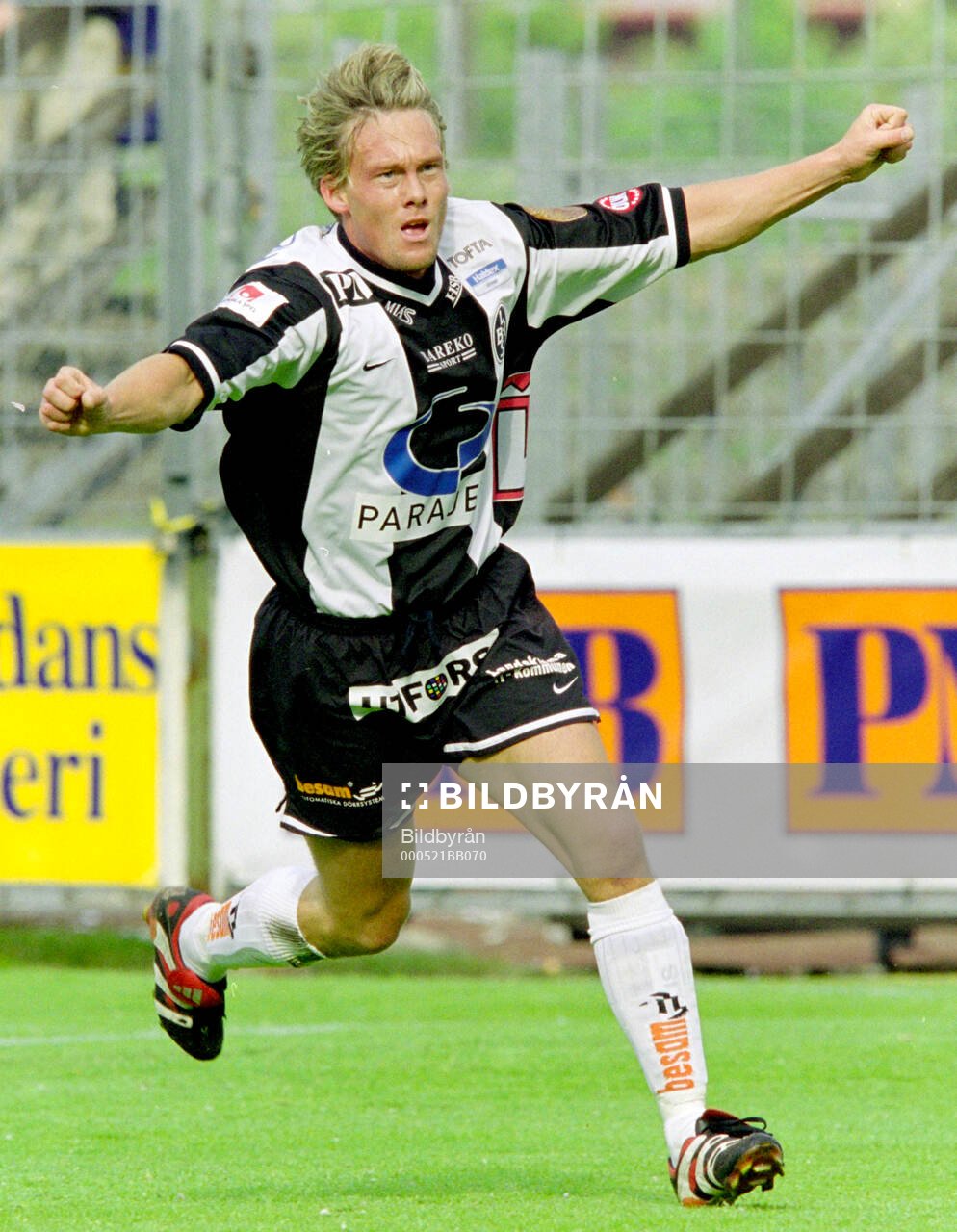 Landskronas Tonny Nilsson jublar