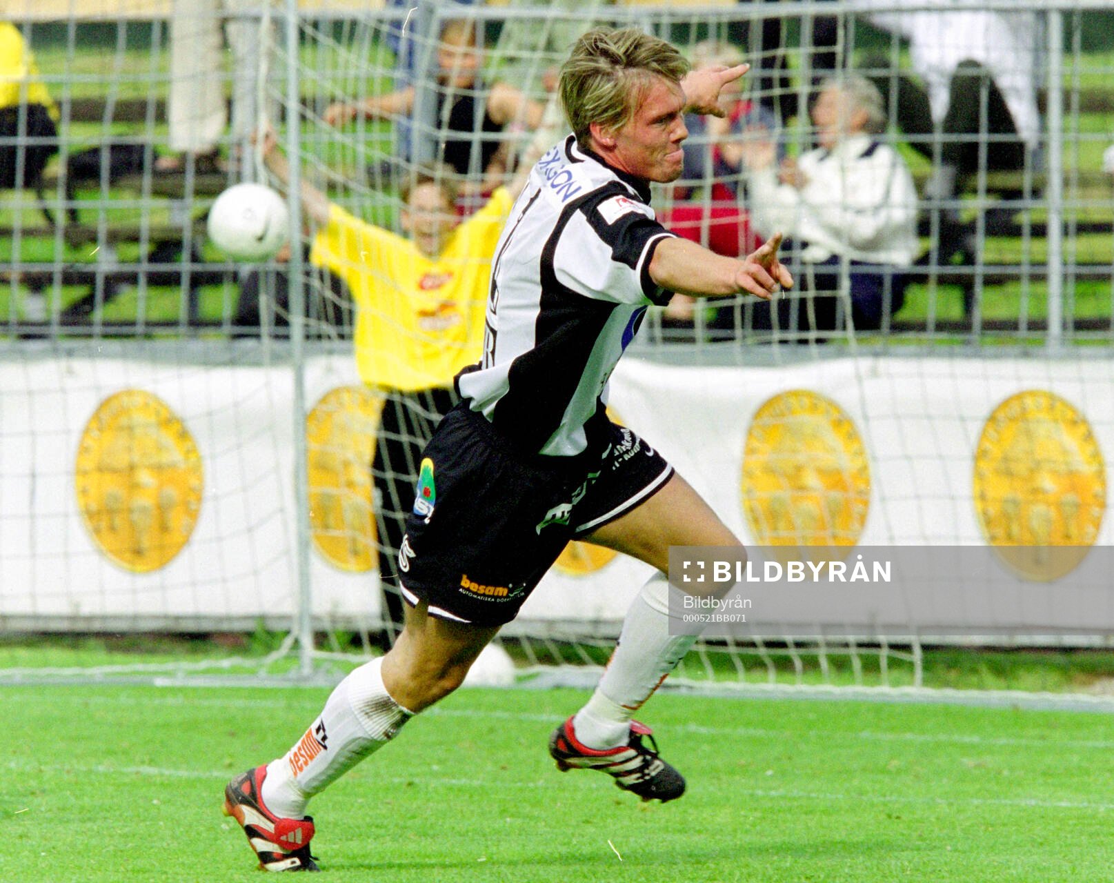 Landskronas Tonny Nilsson jublar