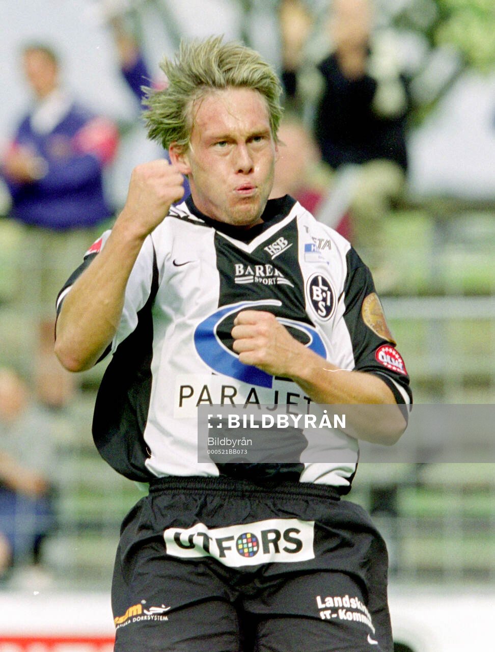 Landskronas Tonny Nilsson jublar