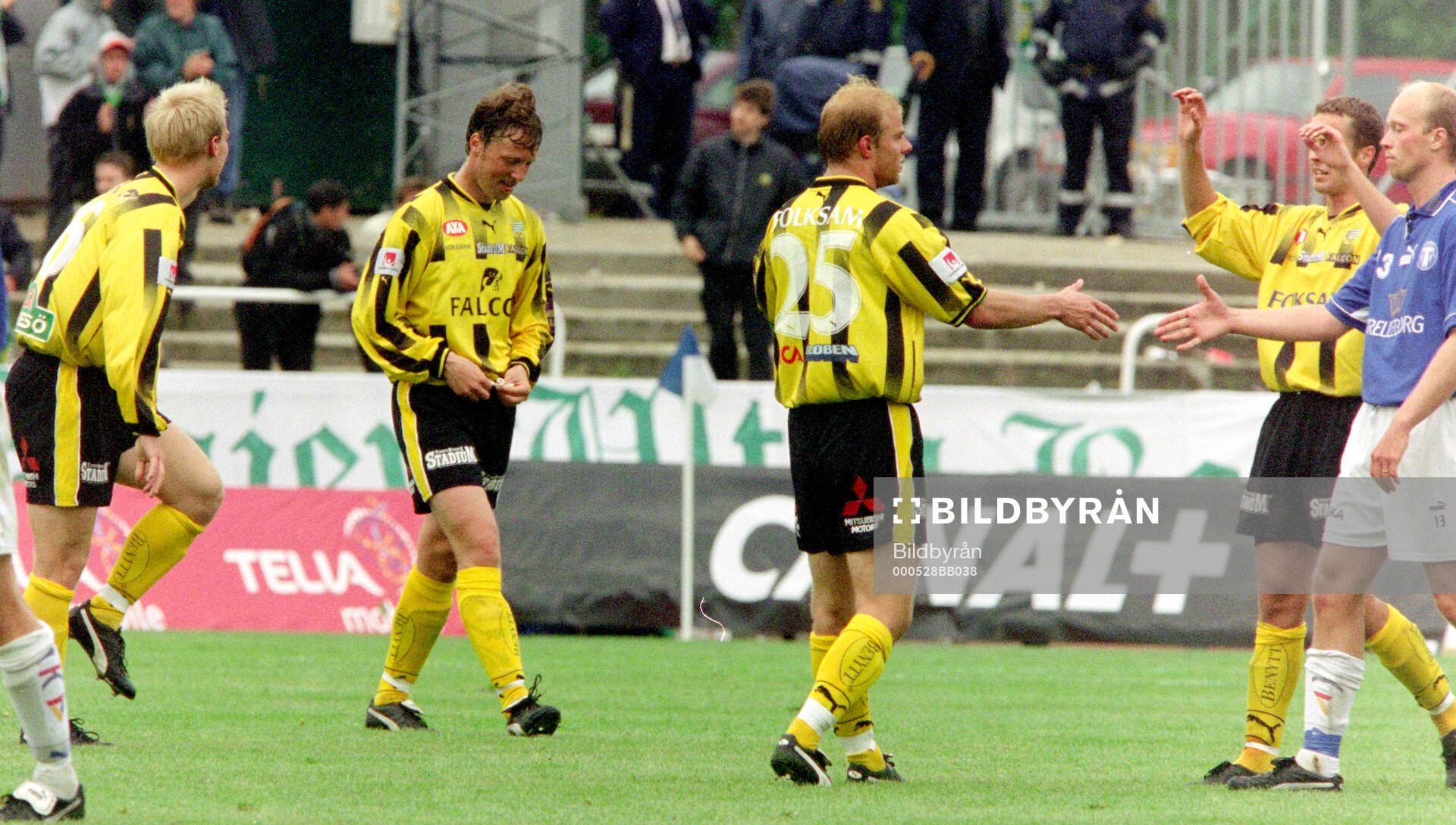 Fotboll, Allsvenskan, säsongen 2000, Trelleborg - Hammarby