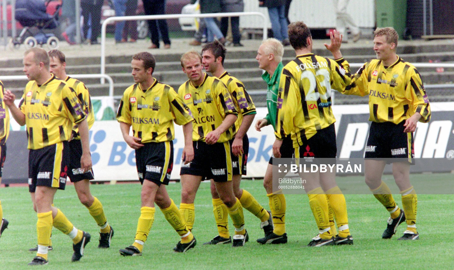 Fotboll, Allsvenskan, säsongen 2000, Trelleborg - Hammarby