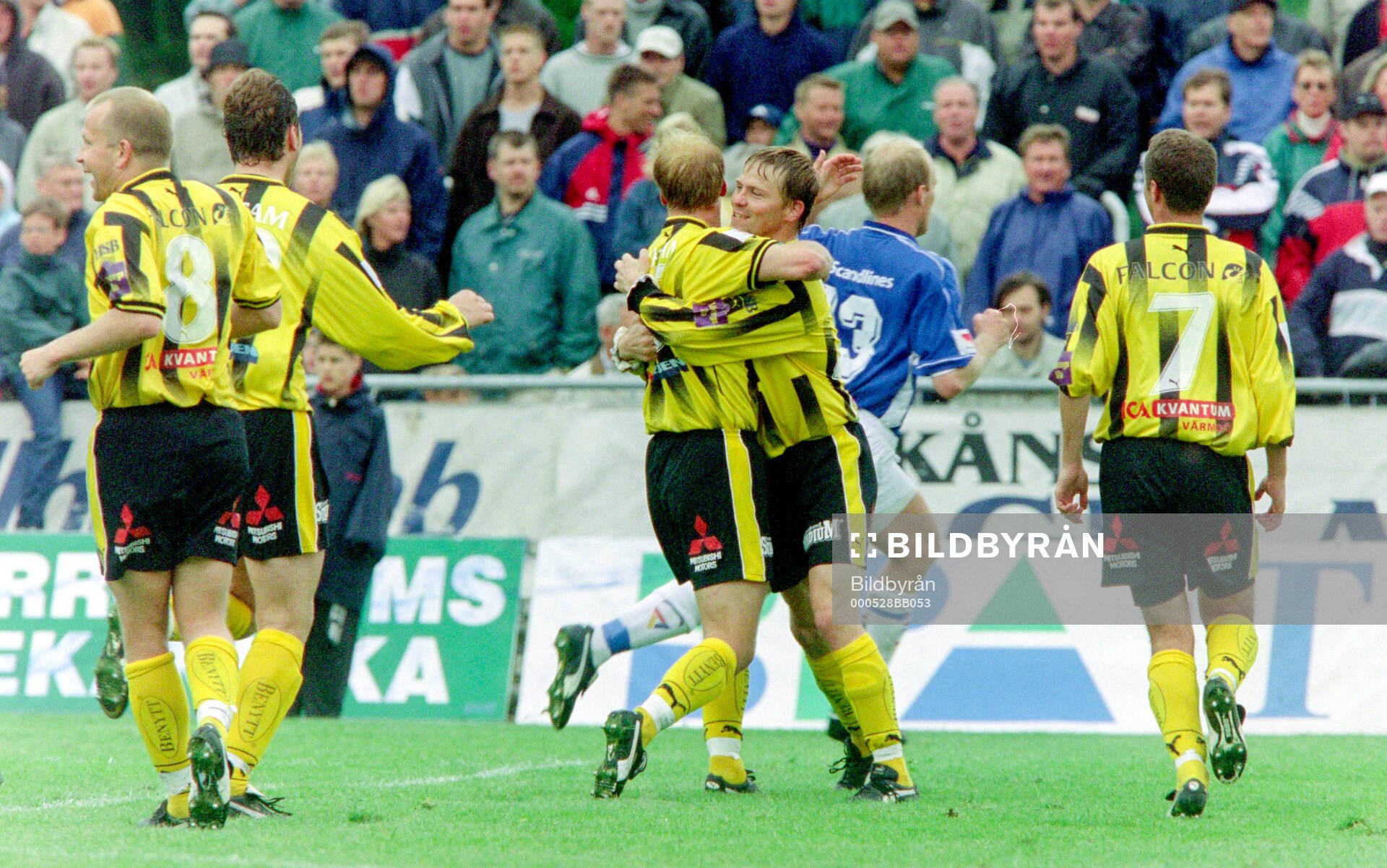 Fotboll, Allsvenskan, säsongen 2000, Trelleborg - Hammarby