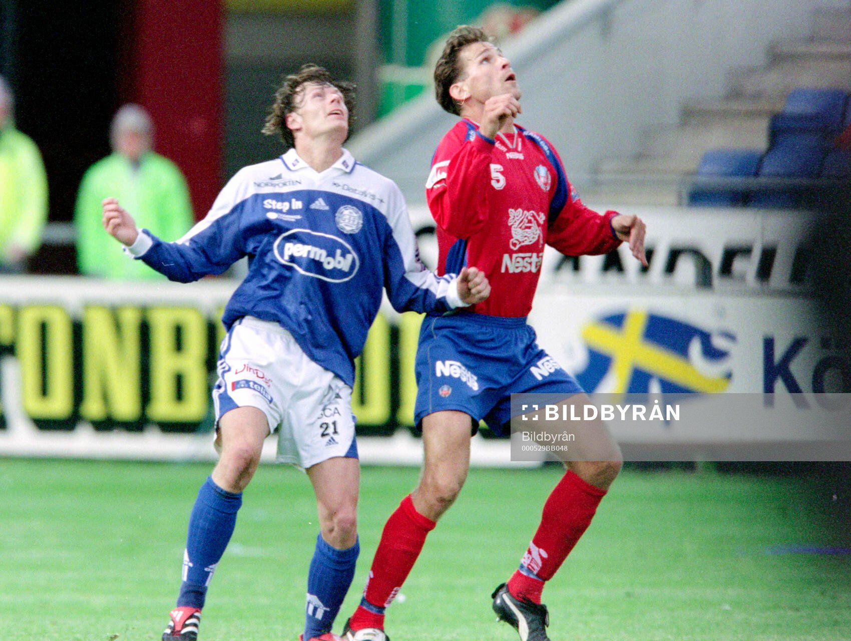 Sundsvalls Andreas Yngvesson mot Helsingborgs Andreas