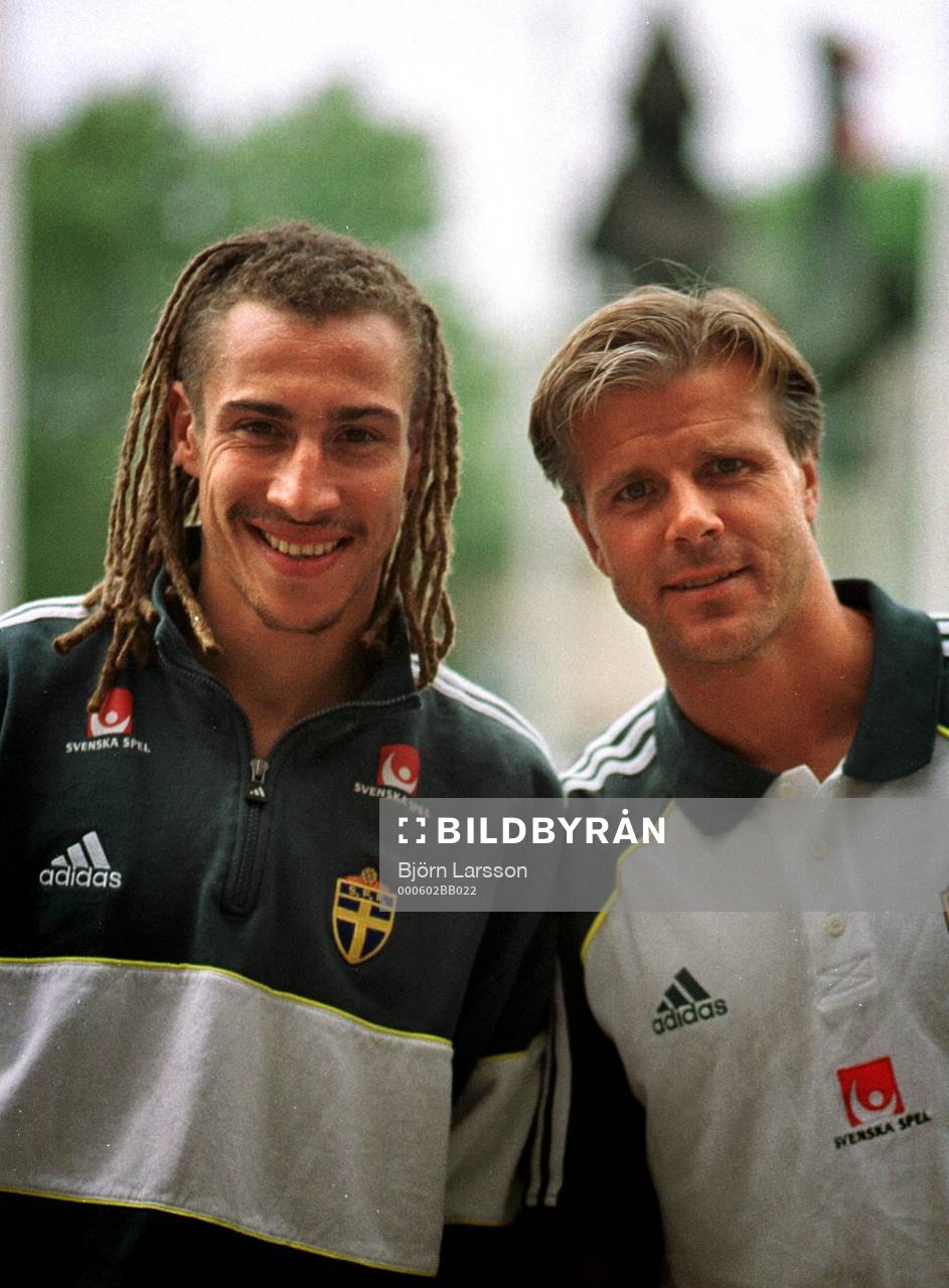 Henrik Larsson och Roland Nilsson
