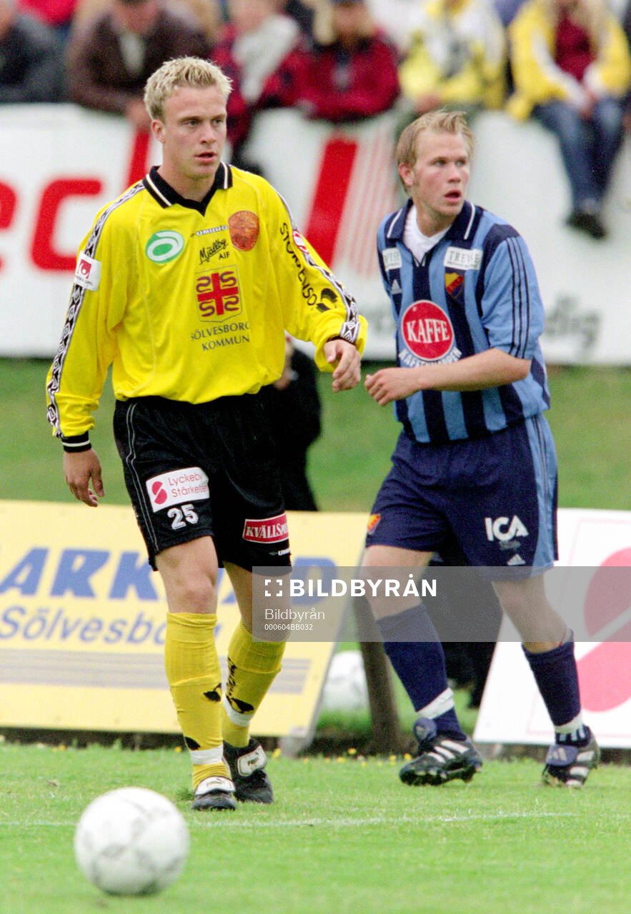 Mjällbys Marcus Ekenberg, Djurgårdens Mikael Dorsin