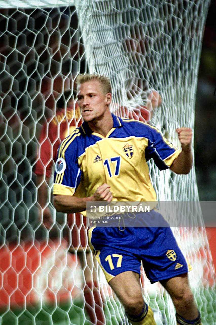 Johan Mjällby gjorde Sveriges enda mål