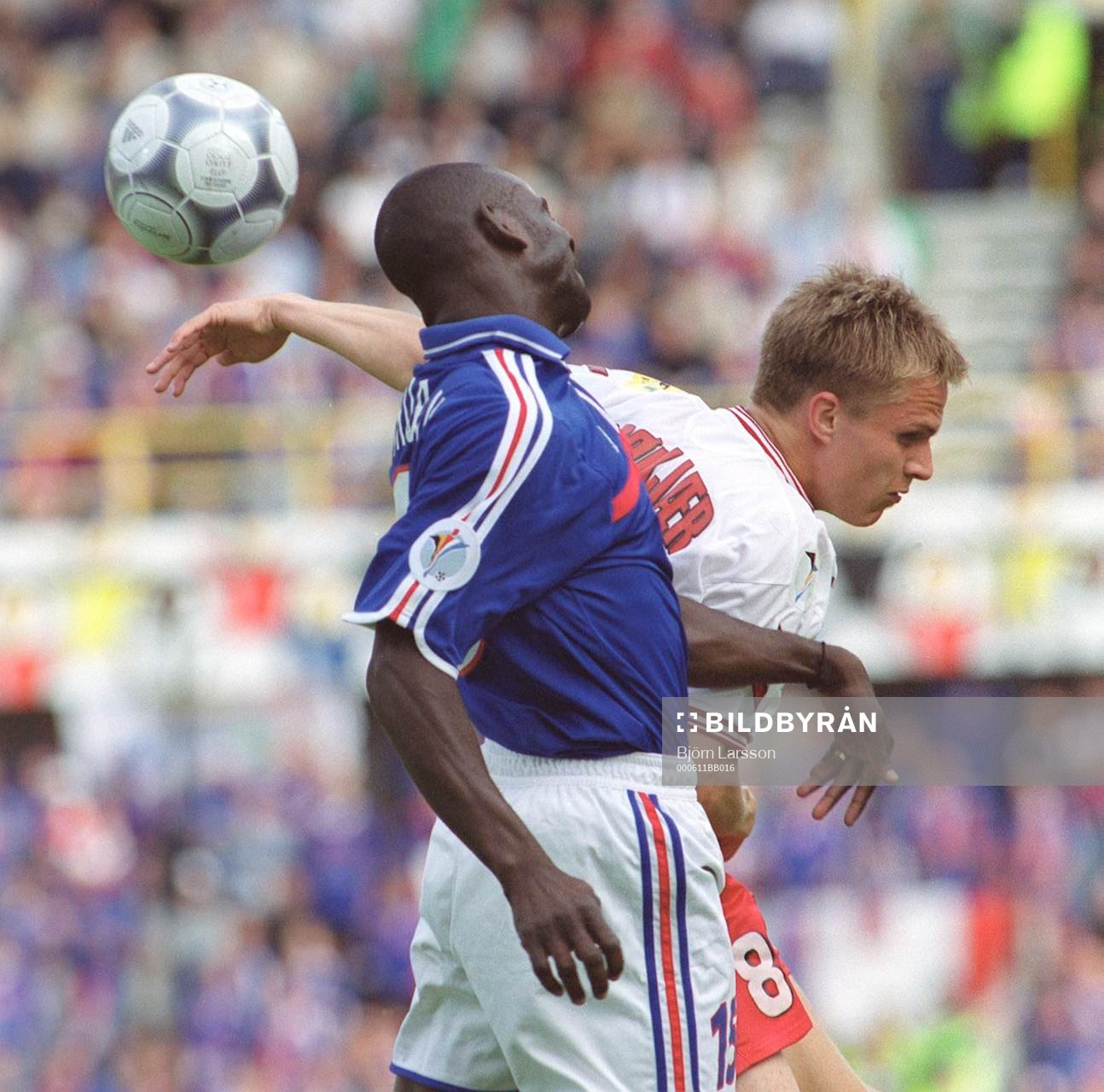  Lilian Thuram, Frankrike och Jesper Grönkjaer, Danmark.