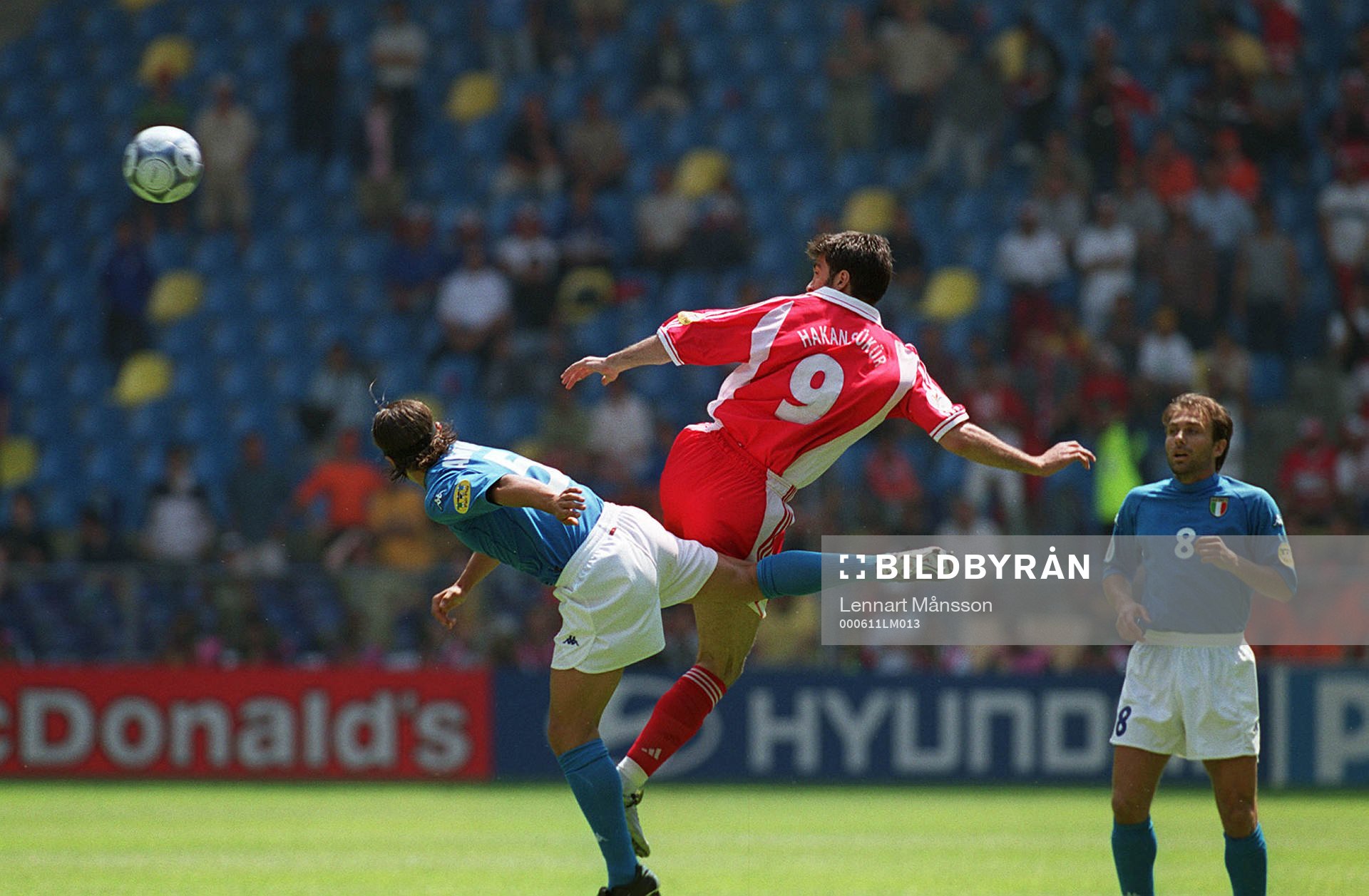 Fotboll, EM. Turkiet - Italien