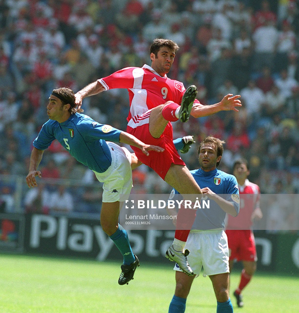 Fotboll, EM. Turkiet - Italien