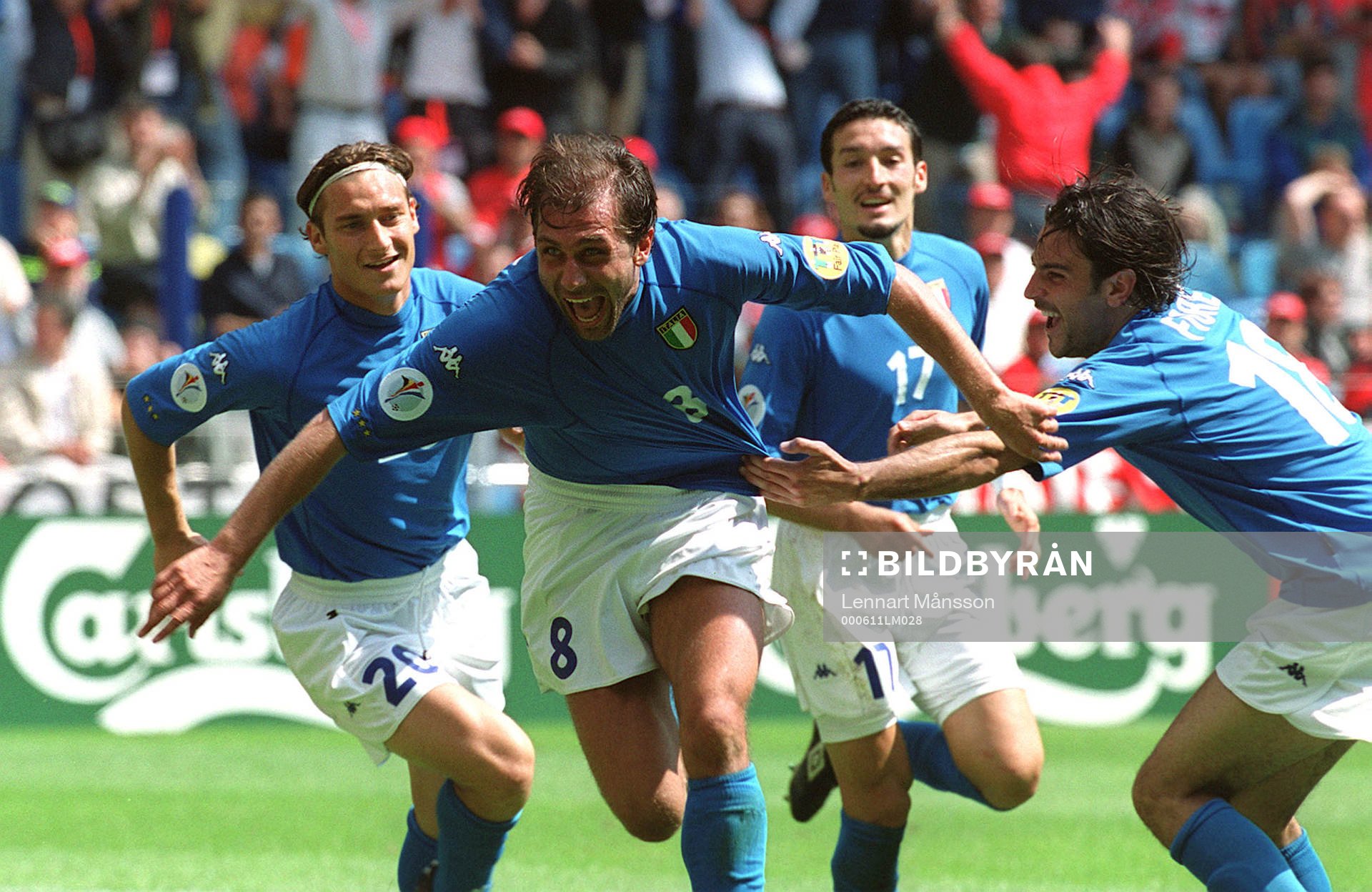 Fotboll, EM. Turkiet - Italien