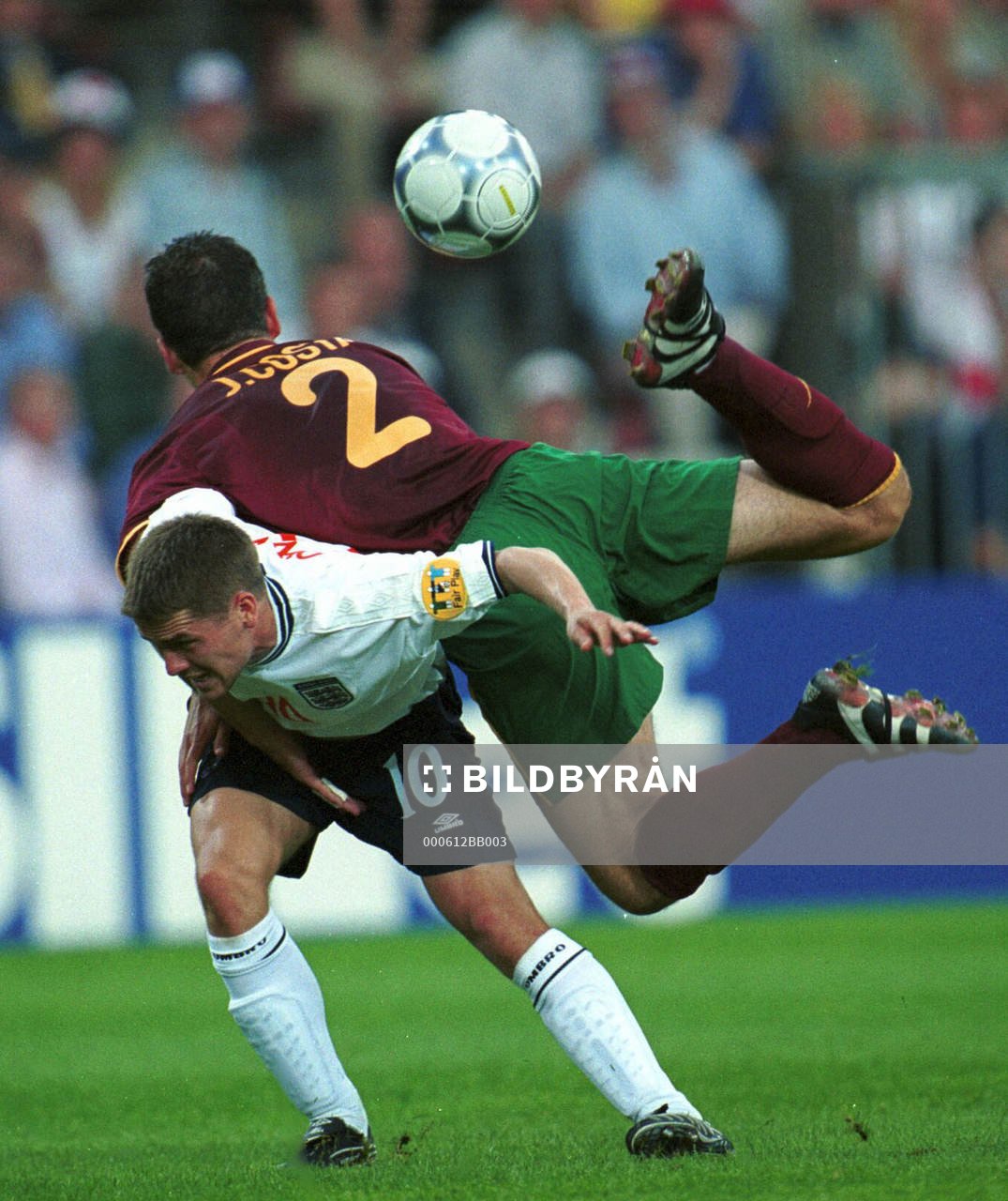 Michael Owen, England och Jorge Costa, Portugal