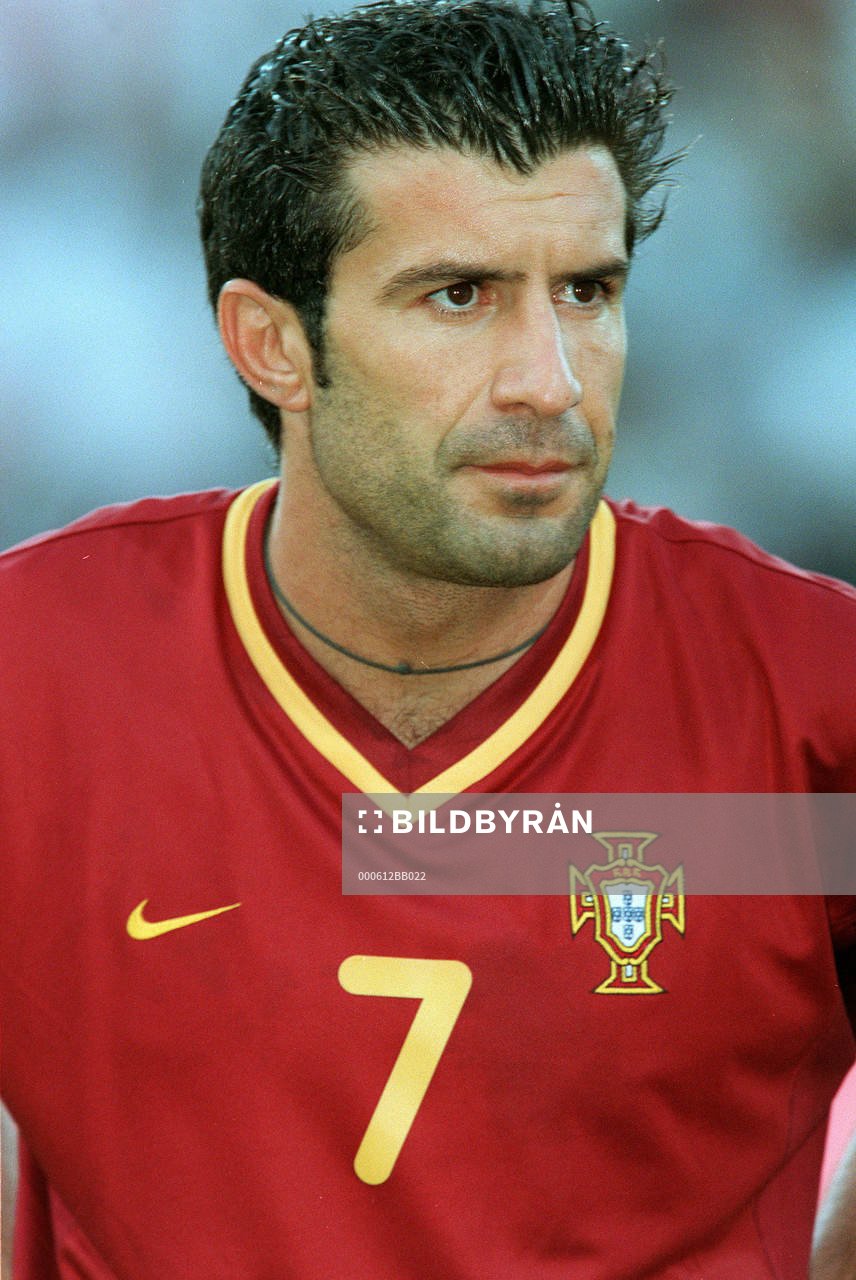  Luis Figo, Portugal.